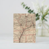 Spoorweg Chesapeake en Ohio Briefkaart (Staand voorkant)
