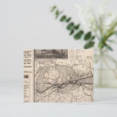 Spoorweg Chicago en Grand Trunk Briefkaart (Staand voorkant)