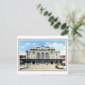  spoorweg, Denver-station, taxi's Briefkaart (Staand voorkant)