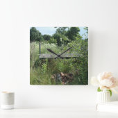 Spoorweg-depotwagen Vierkante Klok (Huis)