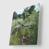 Spoorweg-depotwagen Vierkante Klok (Hoek)