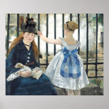 Spoorweg - Edouard Manet Fine Art