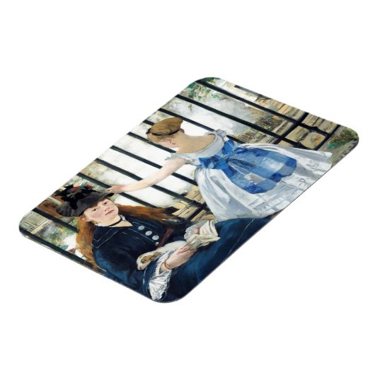 Spoorweg Edouard Manet Magneet (Linkerzijde)