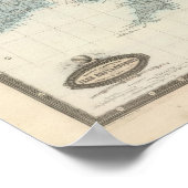 Spoorweg en Kanalen van de Britse eilanden Poster (Hoek)