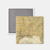 Spoorweg- en scheepvaartlijnen Southern Pacific Co Magneet (Voorkant / Achterkant)