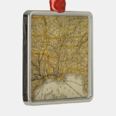 Spoorweg- en scheepvaartlijnen Southern Pacific Co Metalen Ornament (Rechts)