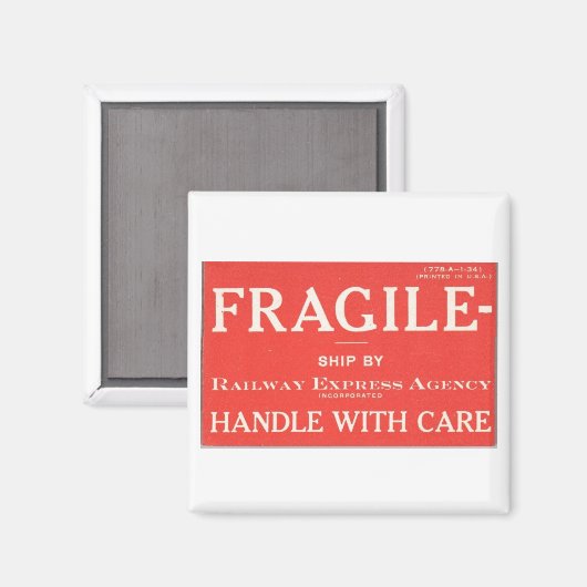 Spoorweg Express Magneet (Voorkant / Achterkant)