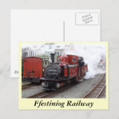 Spoorweg Festiniog Briefkaart (Voorkant / Achterkant)
