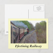 Spoorweg Festiniog Briefkaart (Voorkant / Achterkant)