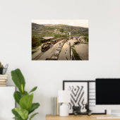 spoorweg, Festiniog Wales 1895 Poster (Thuiskantoor)