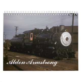 Spoorweg Foto's van Alden Armstrong Kalender