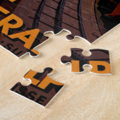 Spoorweg Furka-Oberalp Legpuzzel (Zijkant)