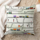 Spoorweg Kussen (Deken)