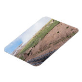 Spoorweg langs historische cog magneet (Linkerzijde)