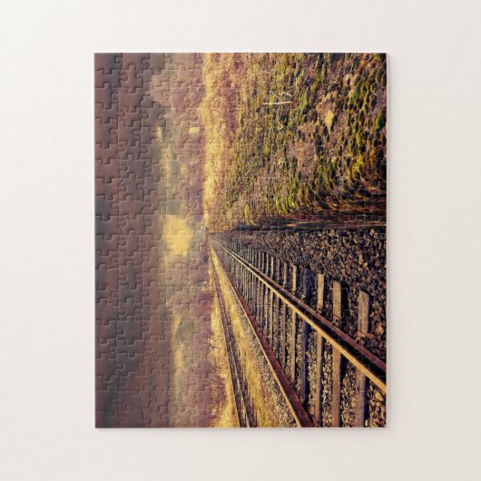 Spoorweg Legpuzzel (Verticaal)