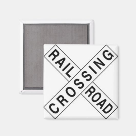 SPOORWEG MAGNEET (Voorkant / Achterkant)