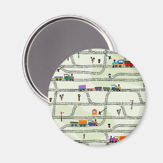 Spoorweg Magneet (Voorkant / Achterkant)