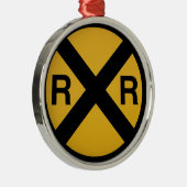  spoorweg metalen ornament (Rechts)