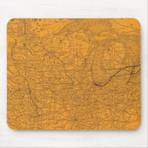 Spoorweg Midden-Vermont, verbindingen Muismat