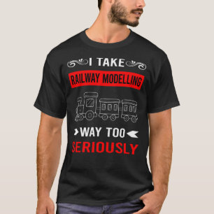 Spoorweg Modelleren Modelspoorbanen Treinen T-shirt