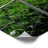 Spoorweg Mount Pilatus cog in Zwitserland Poster (Hoek)