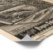 Spoorweg naar de Duizenden eilanden Poster (Hoek)