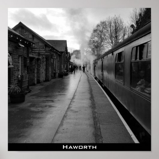 Spoorweg naar het erfgoed van Haworth Poster (Voorkant)