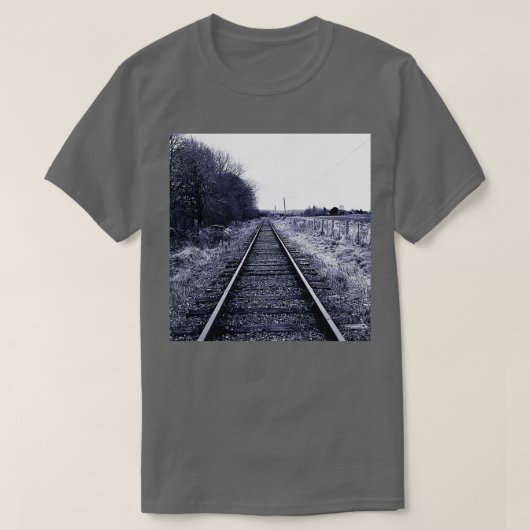 Spoorweg naar Nergens T-shirt (Design voorkant)