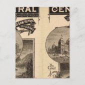 Spoorweg New York Central en Hudson Briefkaart (Voorkant)