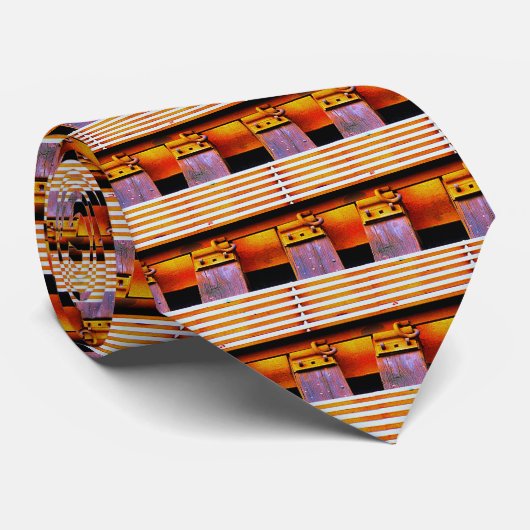 Spoorweg nr. 1 stropdas (Opgerold)