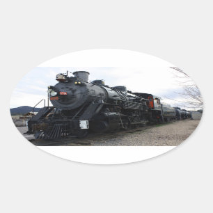  spoorweg ovale sticker