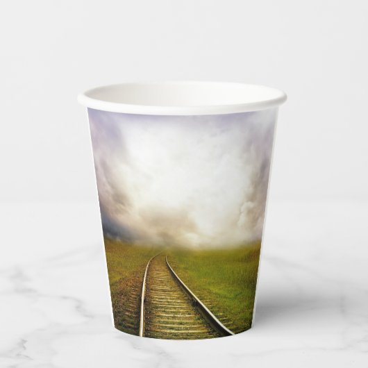 Spoorweg Papieren Bekers (Voorkant)