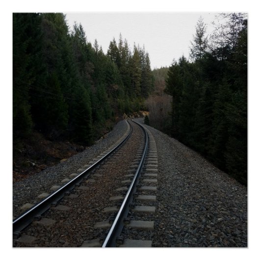 Spoorweg Perfect Poster (Voorkant)