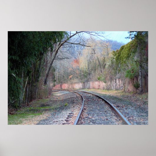Spoorweg Poster (Voorkant)