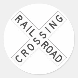 Spoorweg Ronde Sticker