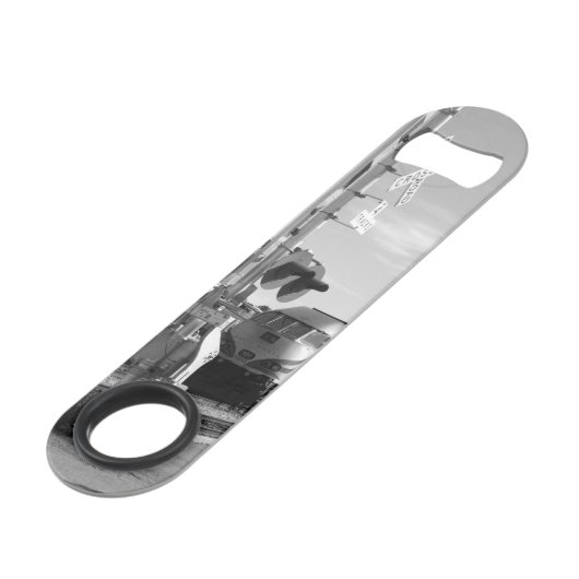 Spoorweg Speed Flessenopener (Achterkant Gekanteld)