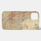 Spoorweg St. Paul, Minneapolis en Manitoba Case-Mate iPhone Case (Achterkant (horizontaal))