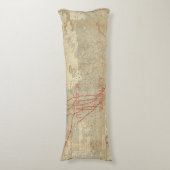 Spoorweg St. Paul, Minneapolis en Manitoba Lichaamskussen (Voorkant Verticaal)