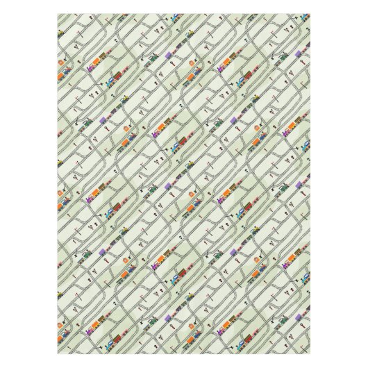 Spoorweg Tafelkleed (Voorkant)