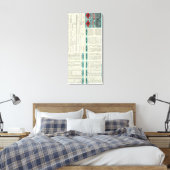 Spoorweg Texas en Pacific Canvas Afdruk (Insitu (Slaapkamer))