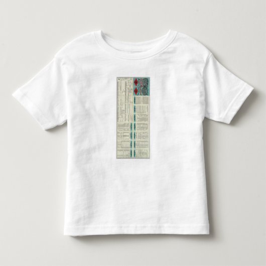 Spoorweg Texas en Pacific Kinder Shirts (Voorkant)