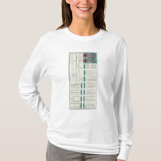 Spoorweg Texas en Pacific T-shirt (Voorkant)