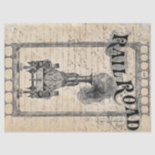 Spoorweg Tissuepapier (Voorkant)