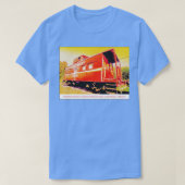 Spoorweg van het Caboose Catskills Mountain T-shirt (Design voorkant)