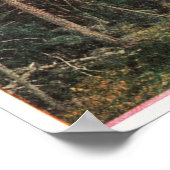 Spoorweg van het zuidelijke deel van de Stille Oce Poster (Hoek)