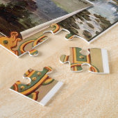 spoorweg van Ierland Legpuzzel (Zijkant)