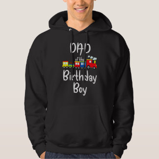 Spoorweg Verjaardag Jongen Pap Van De Verjaardag J Hoodie