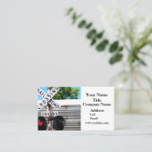 Spoorweg Visitekaartje (Staand voorkant)