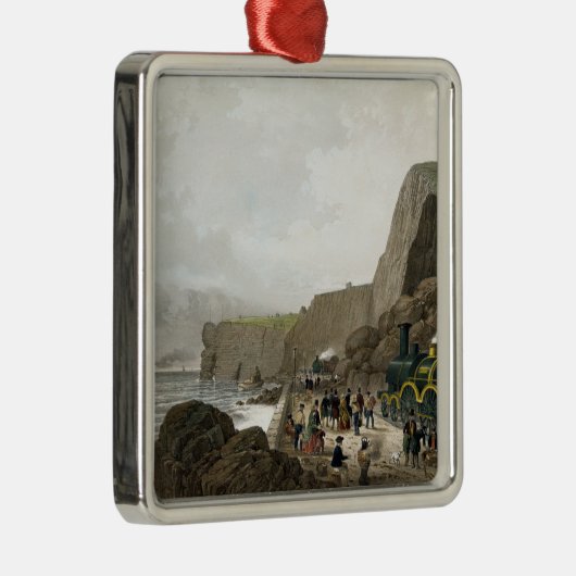 Spoorweg Zuid-Devon Metalen Ornament (Rechts)