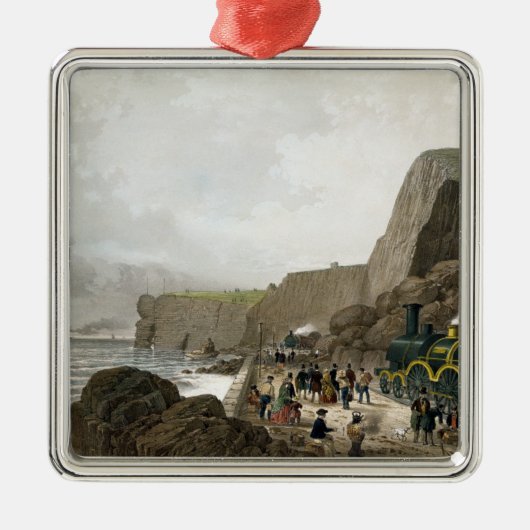 Spoorweg Zuid-Devon Metalen Ornament (Voorkant)